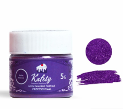 Блеск пищевой Kafety плотный Фиалка, 5 г. Изображение Блеск пищевой Kafety плотный Фиалка, 5 г.